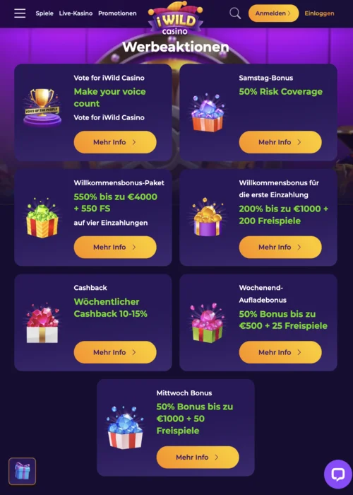 Bonus iWild